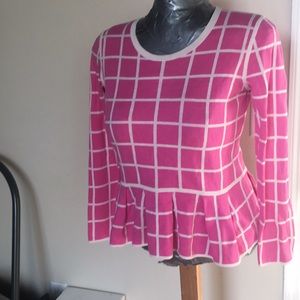 Banana republic peplum sweater